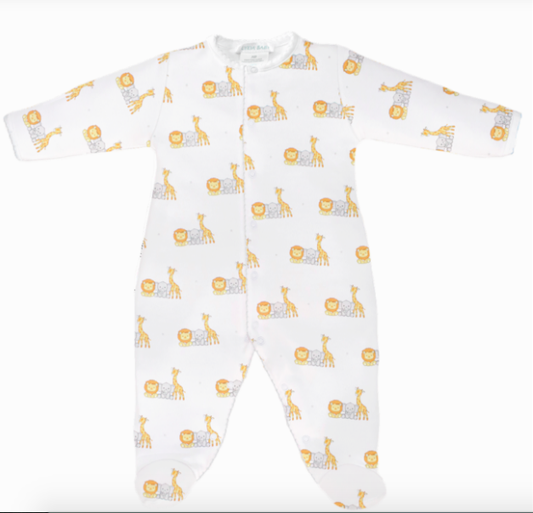 LB Safari Animals Printed Footie