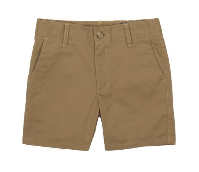 Properly Tied Boys Patriot Short Camel