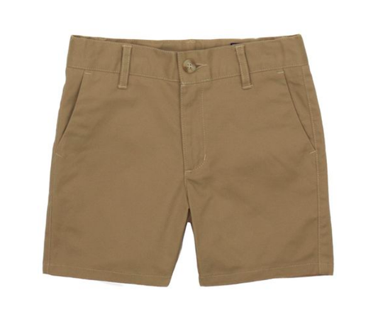 Properly Tied Boys Patriot Short Camel