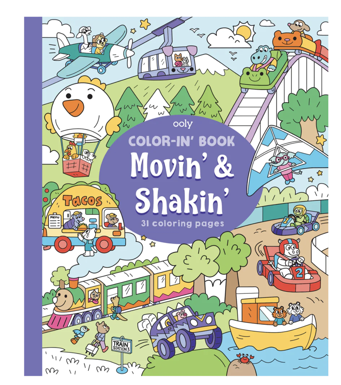 Movin' & Shakin' Coloring Book