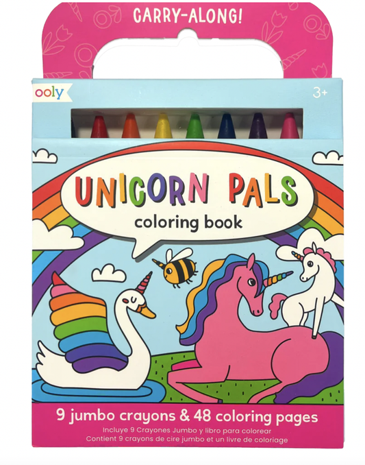 Unicorn Pals Carry Along Coloring Book