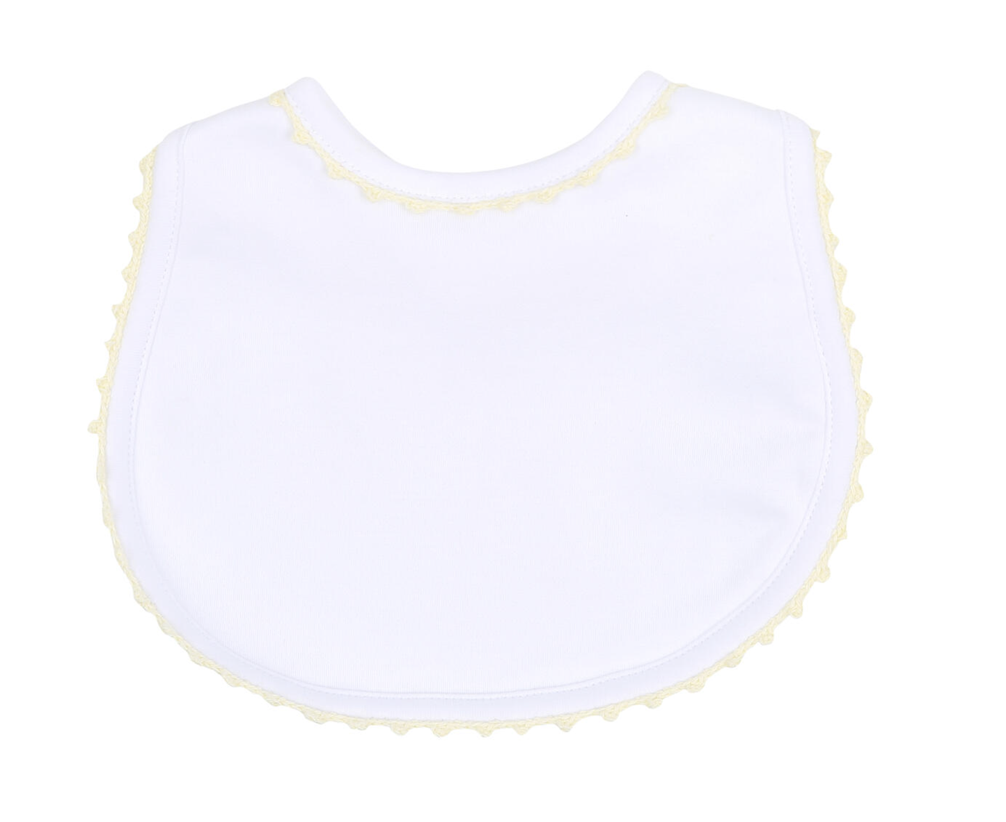 MB Baby Joy Emb Bib Yellow