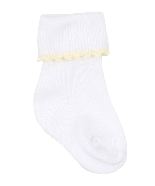 MB Baby Joy Emb Socks Yellow