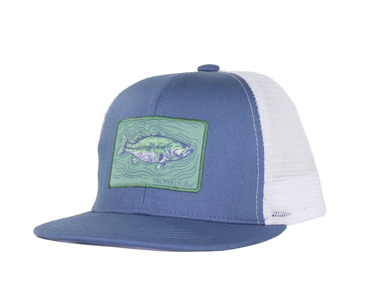 PT Boys Trucker Hat Spotted Bass