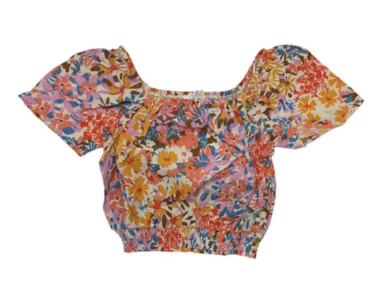 S&S Tween Moonscapes Square Neck Top