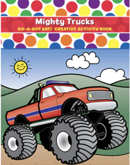 Mighty Trucks Do-A-Dot Activity Book