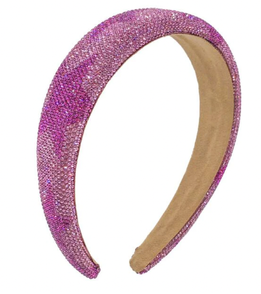 Pink/Fuschia Fully Crystalized Star Headband