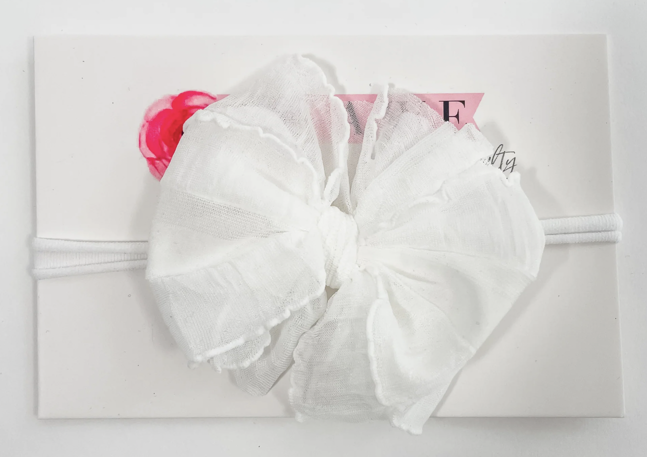 Mini Ruffle Headband