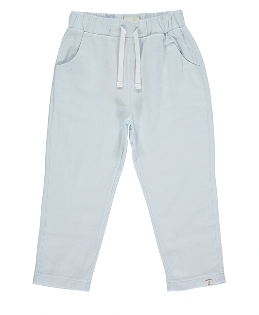 Bosun Pale Blue Cotton Pants