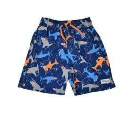 Shark Doodles Wesley Swim Trunks