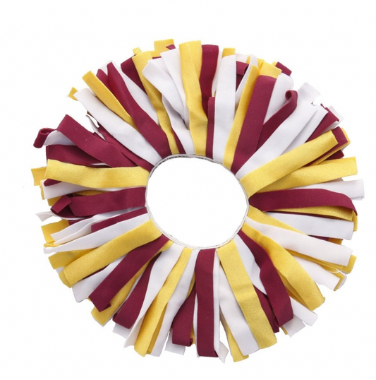 Pomchies - Burgundy/Yellow Gold/ White