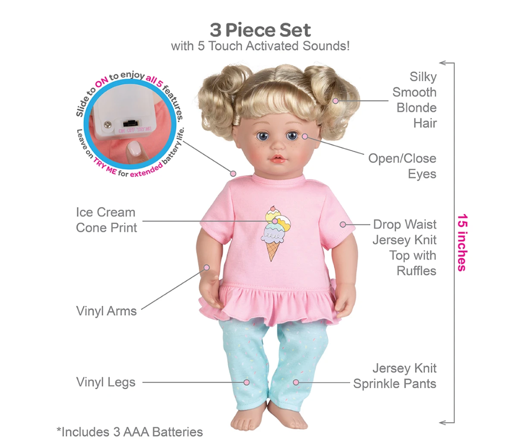 Cuddle & Coo Blonde Adora Doll