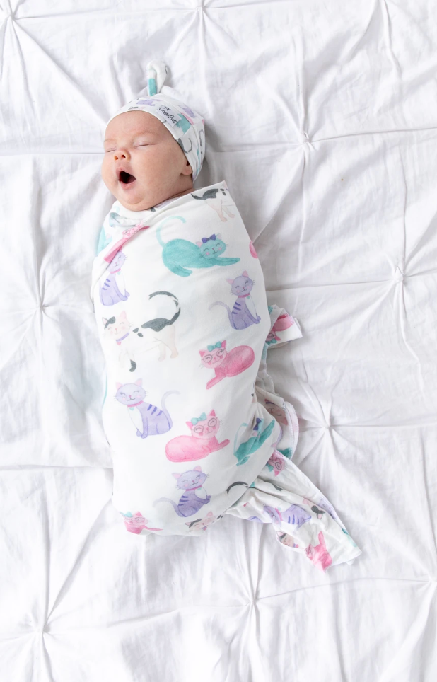 CP Sassy Knit Swaddle Blanket
