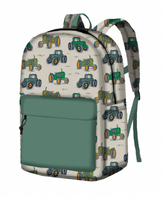 Big Green Tractor Backpack