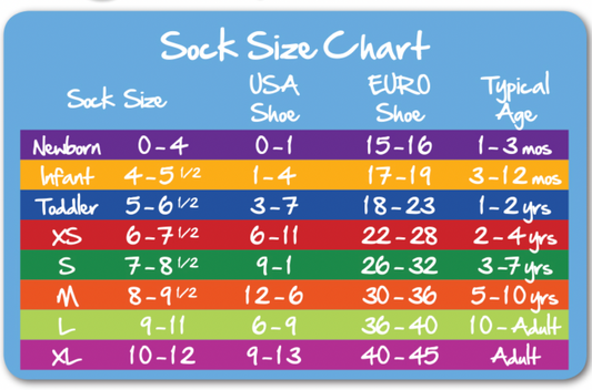 Sunny Rainbow Multi Sock