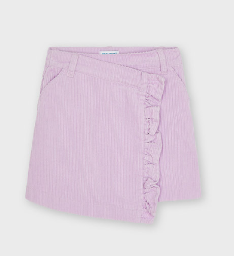 Lilac Cord Skirt
