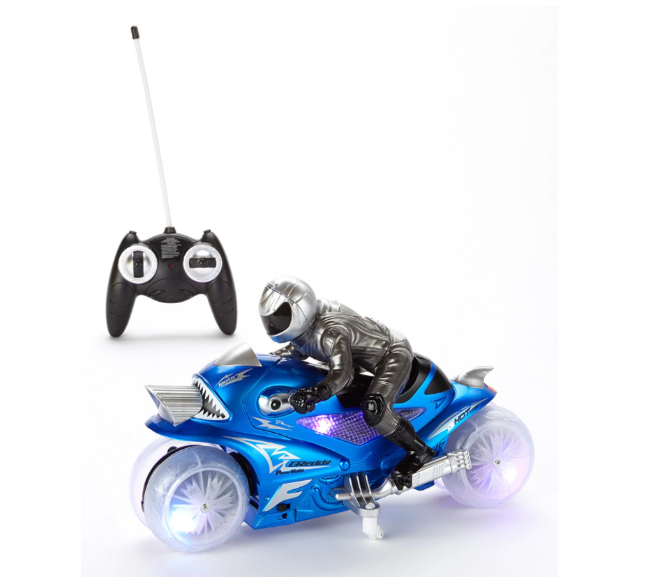 HoverCycle Blue Stunt RC Motorcycle