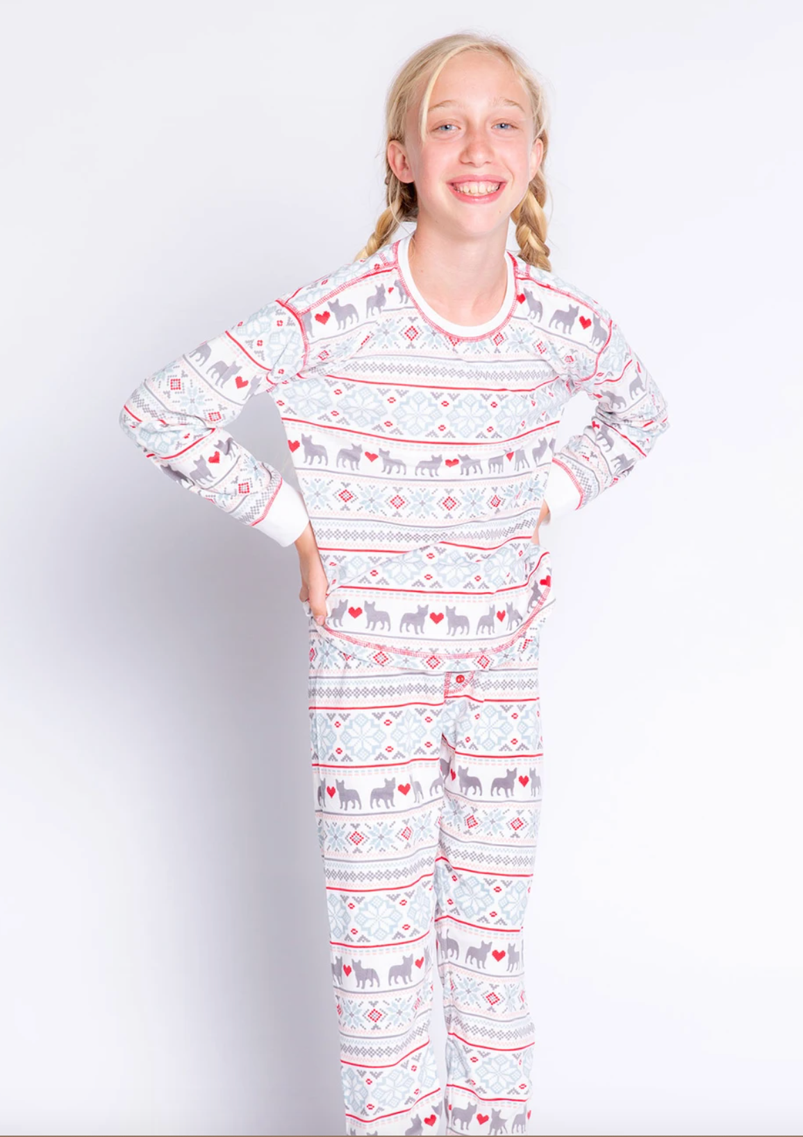 Be Pawsitive Ivory PJ Set