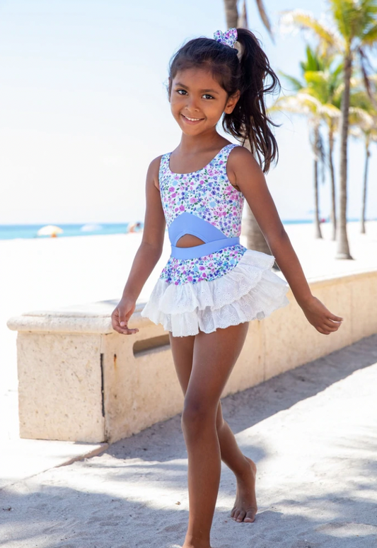 Bluebell Bliss One Piece Swimsuit