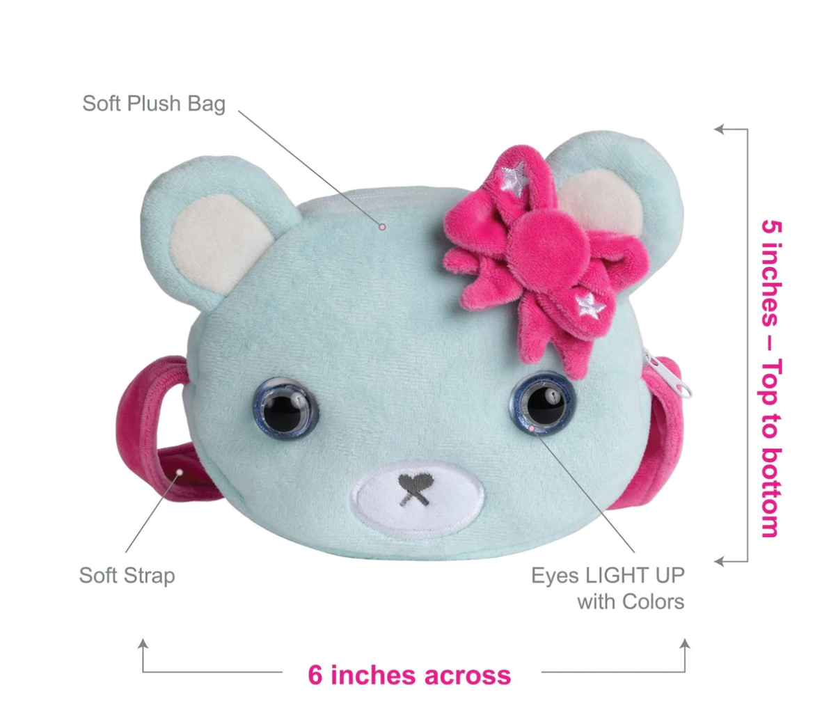 Be Bright Purse Bear