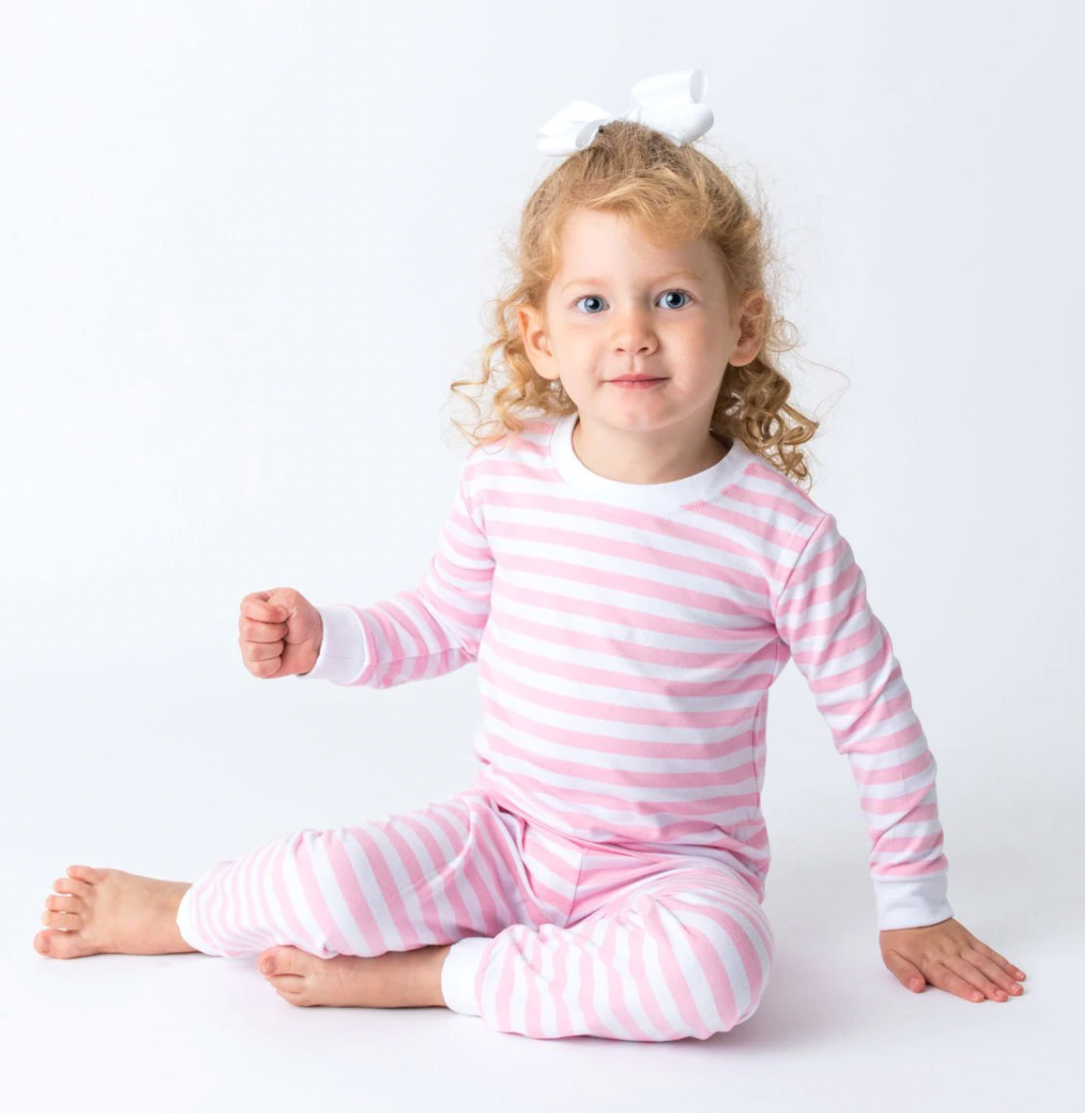 APPLIQUE STRIPES 2 PIECE GIRL'S LOUNGEWEAR