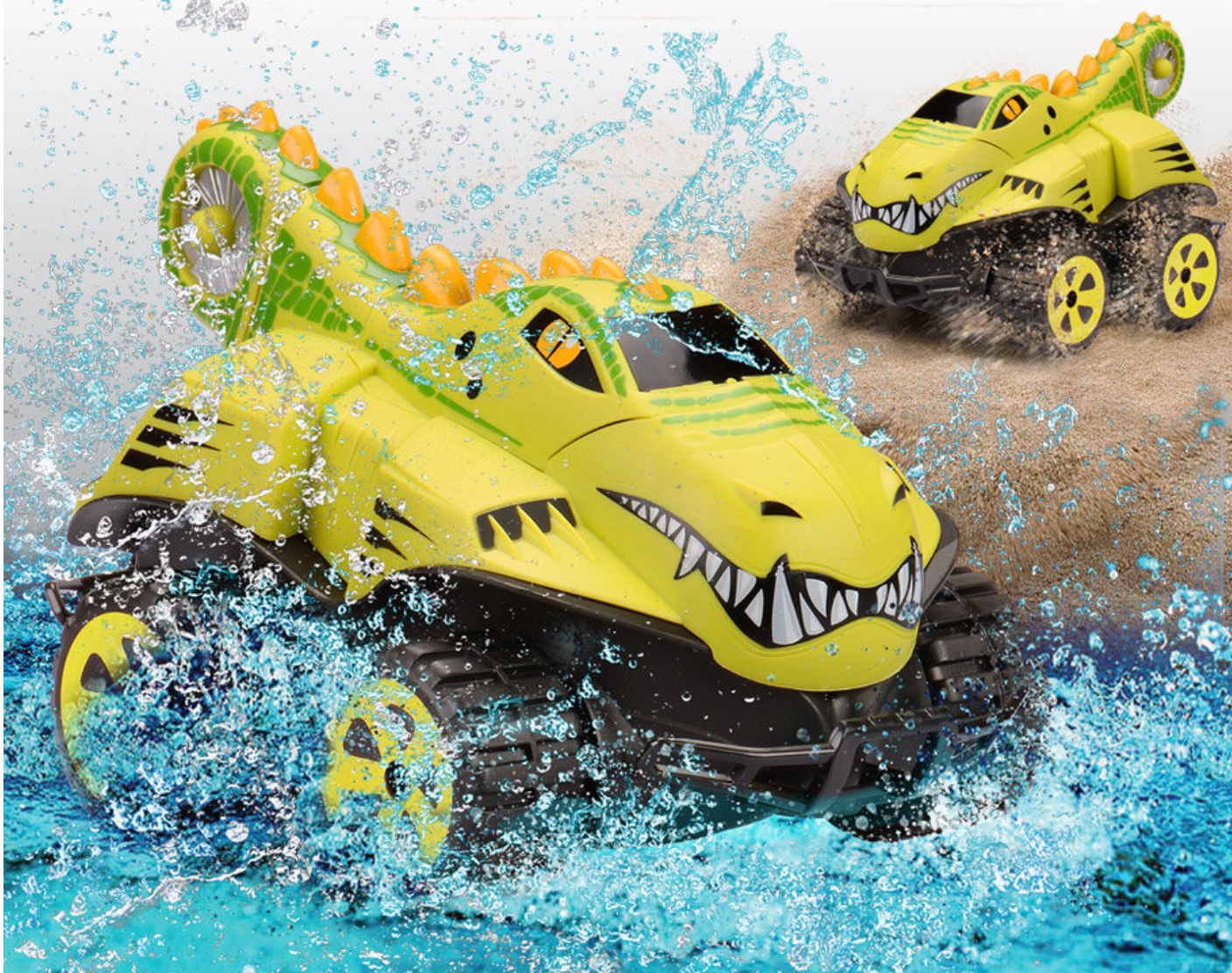 Morphibians® R/C Amphibious Vehicle Alligator