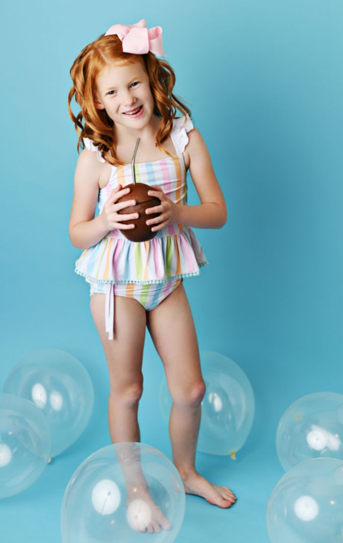 Rainbow Pastel Tunic Swimmy