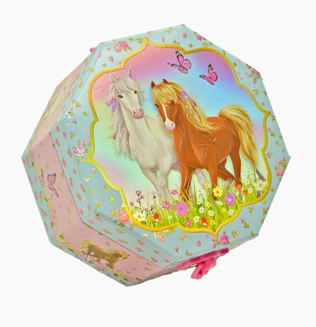 Majestic Horse Musical Jewelry Box