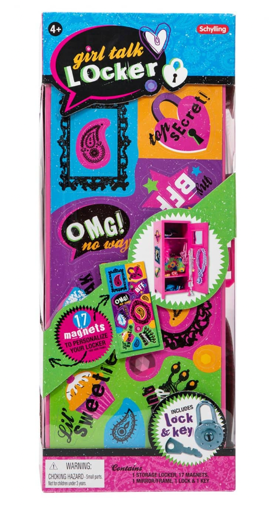 Girl Talk Locker w/Magnets