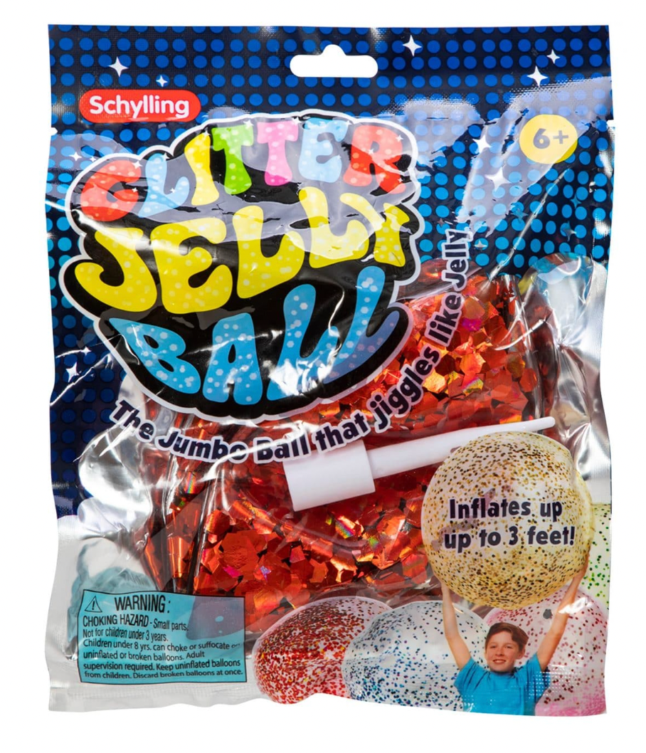 Jumbo Glitter Jelly Ball