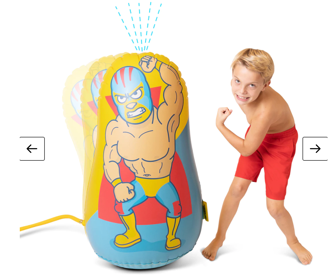 Wrestler Wiggle Wobble Splashy Sprinkler