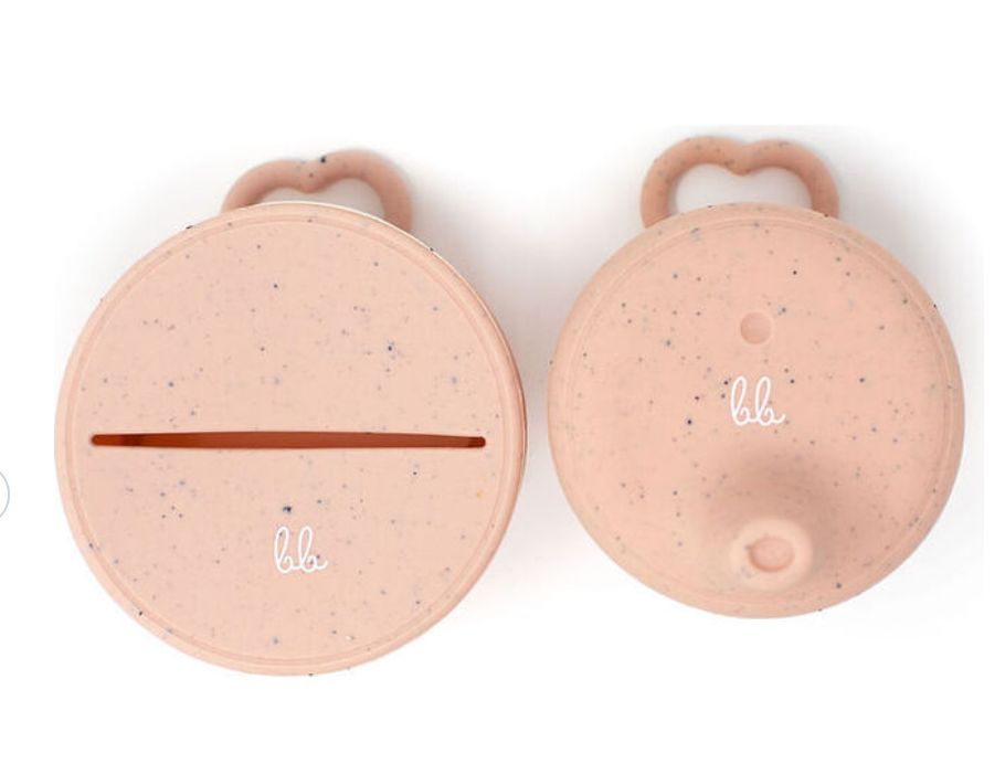 Silicone Snack & Sippy Lid Set