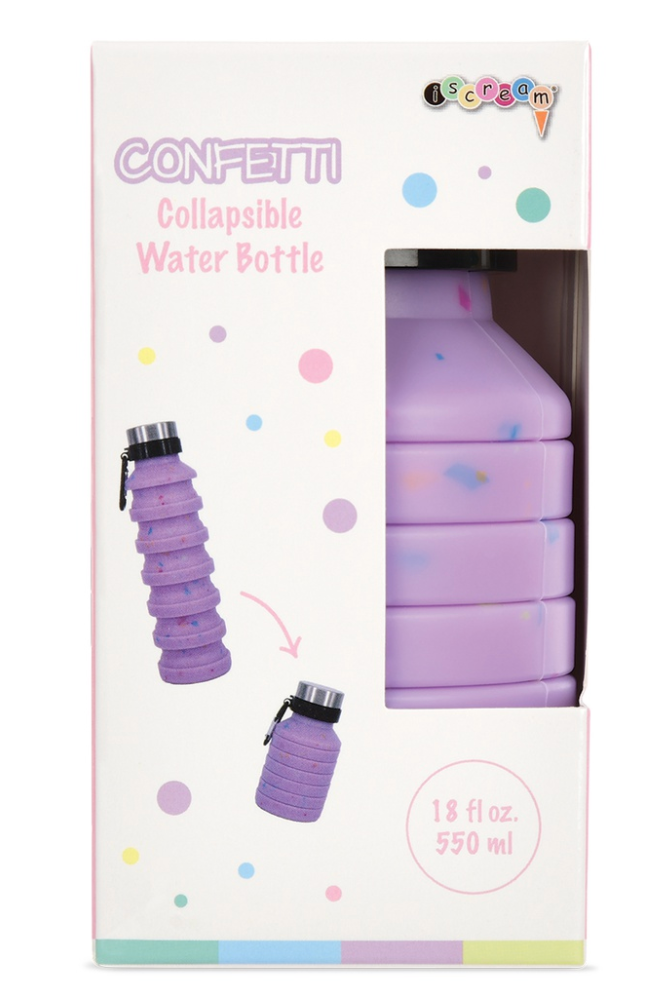 Confetti Collapsible Water Bottle