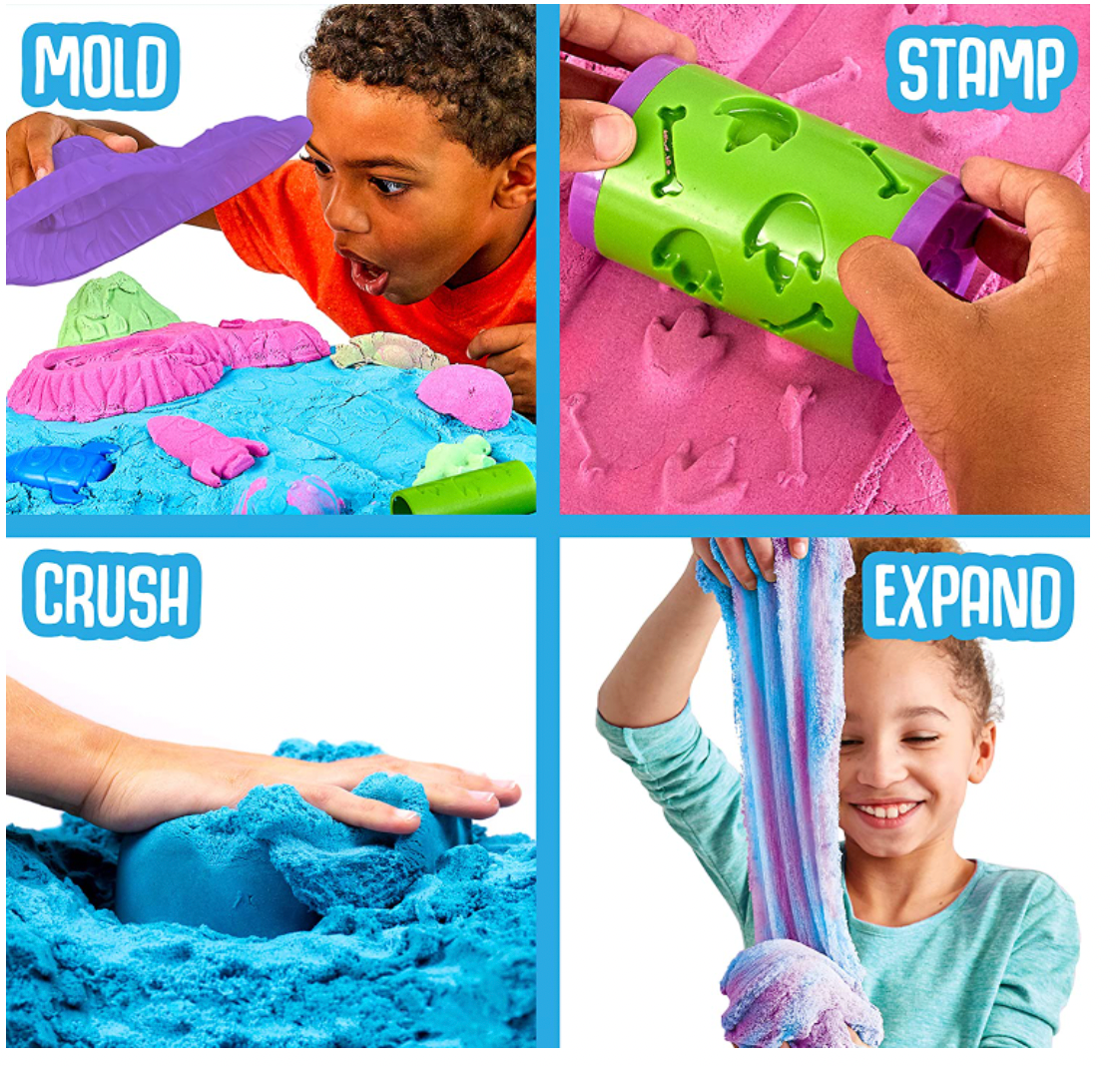 Slimygloop Slimy Sand Scented - Blue Raspberry/Grape – Expectations of ...