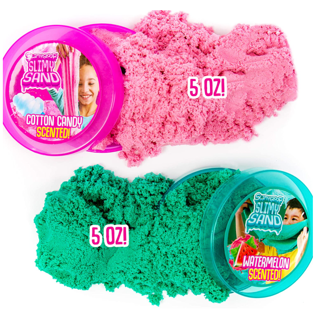 Slimygloop Slimy Sand Scented Watermelon/Cotton Candy