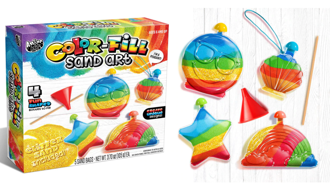 Color Fill Sand Art Kit