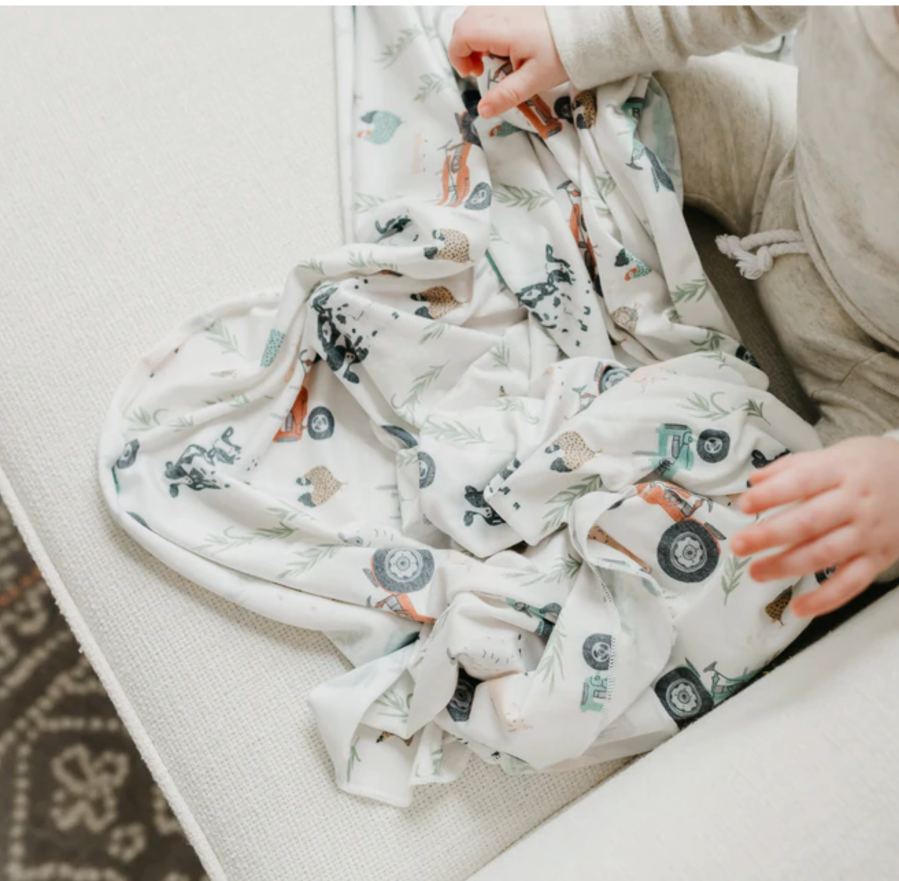 JO KNIT SWADDLE