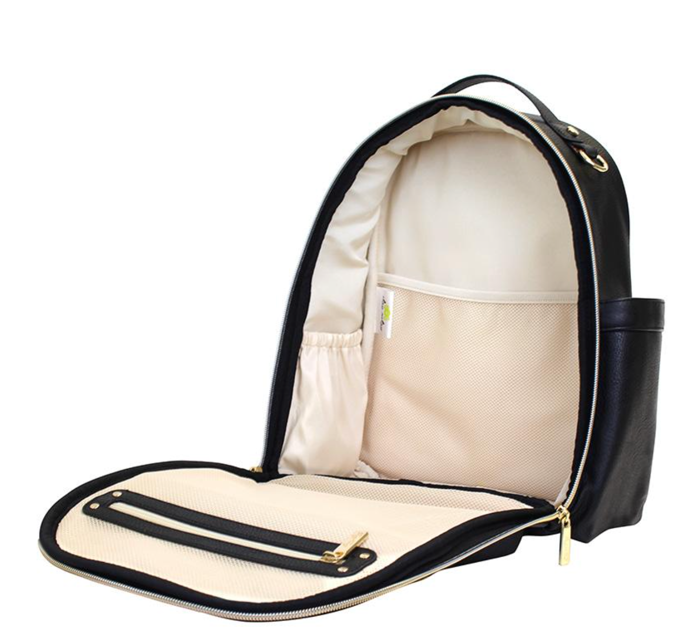 Black Itzy Mini Diaper Bag Backpack