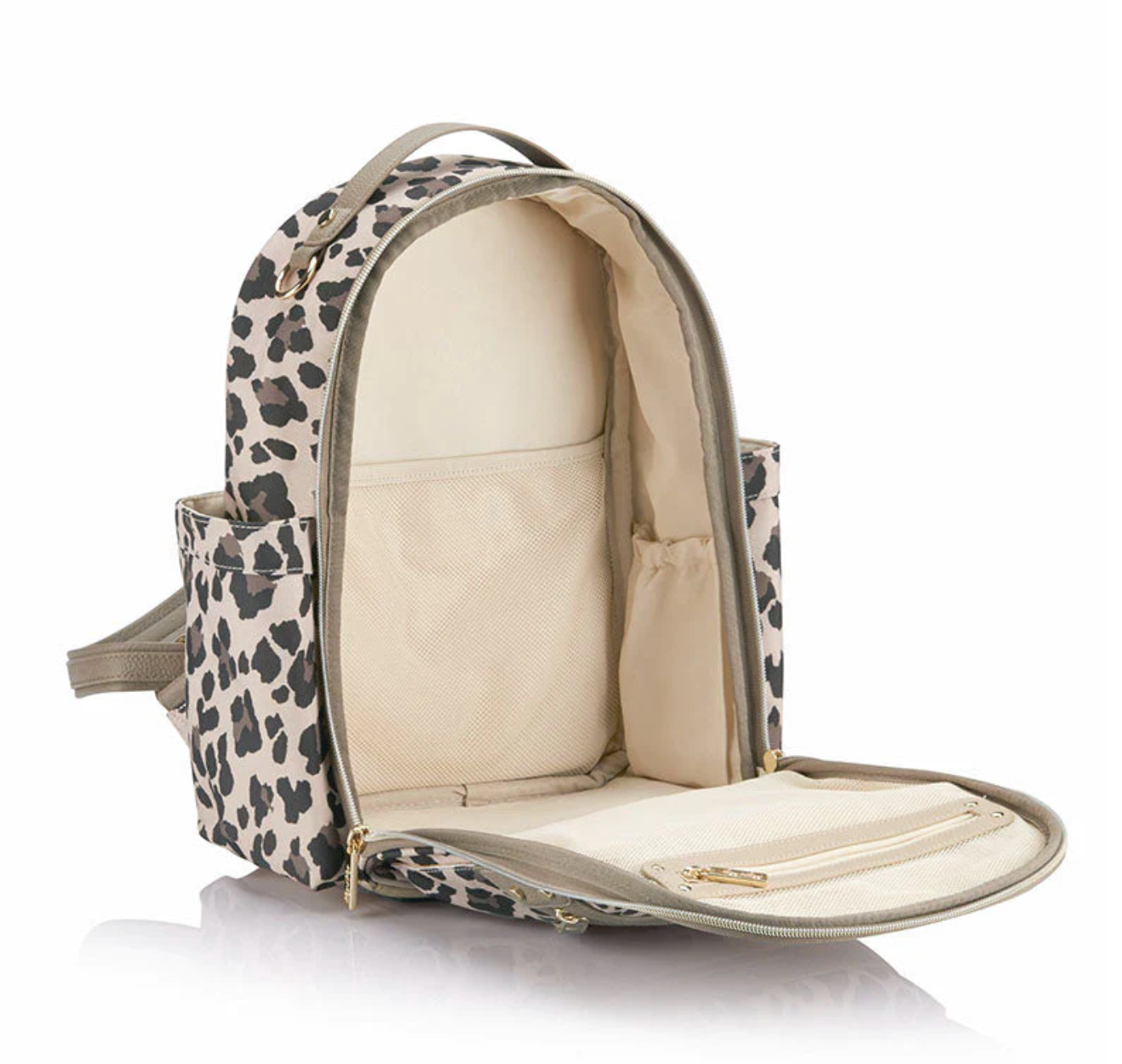 Leopard Itzy Mini Diaper Bag Backpack