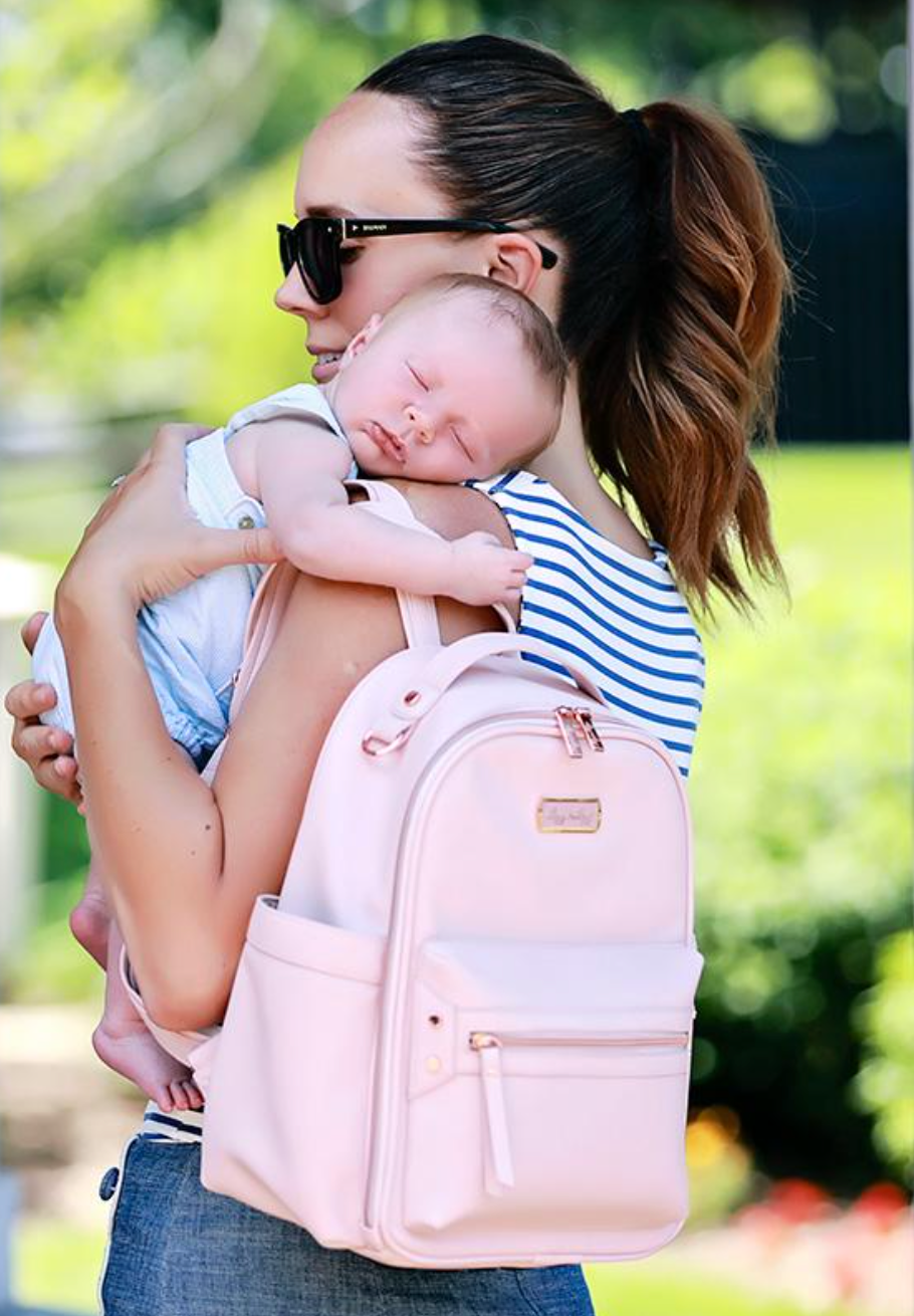 Blush Itzy Mini Diaper Bag Backpack