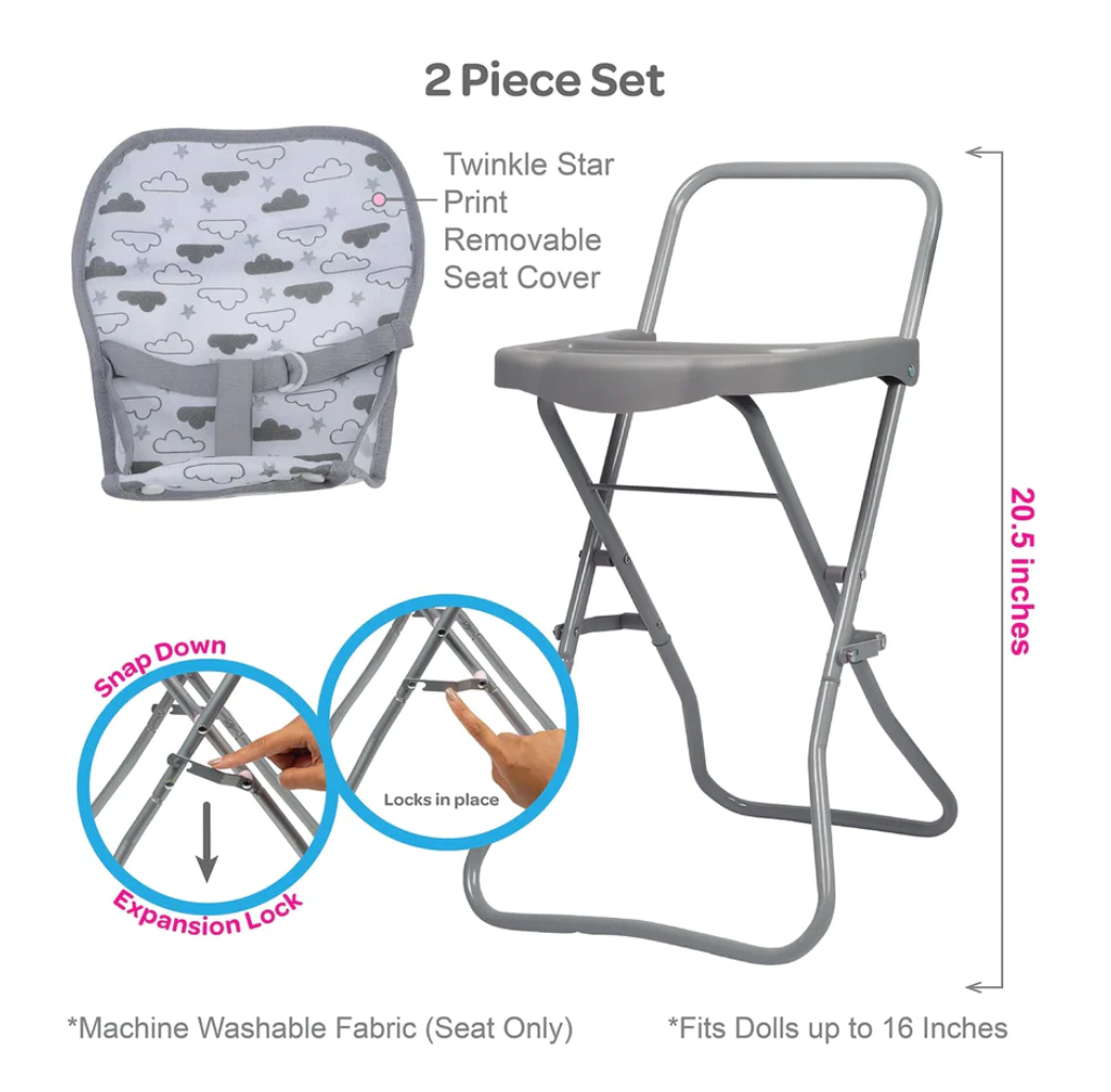 Twinkle Stars High Chair