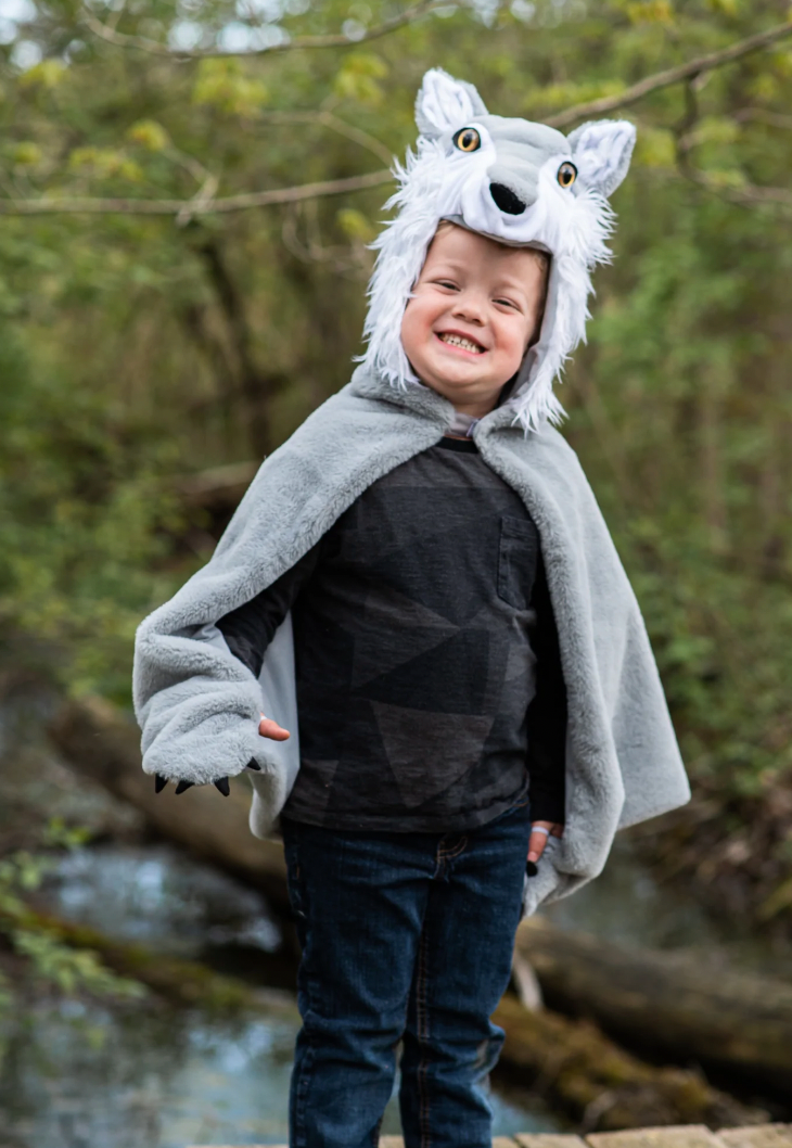 WOODLAND STORYBOOK WOLF CAPE