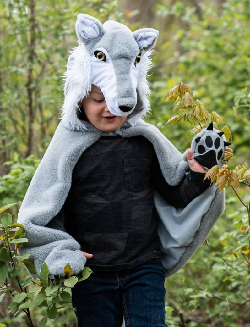 WOODLAND STORYBOOK WOLF CAPE