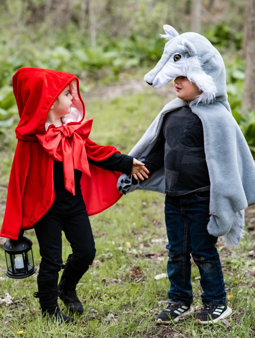 WOODLAND STORYBOOK WOLF CAPE