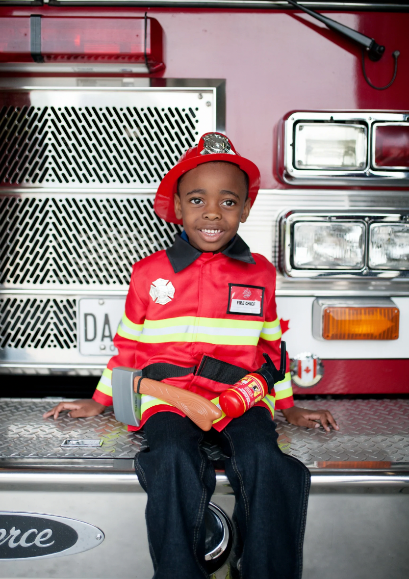 FIREFIGHTER WITH ACCESSORIES