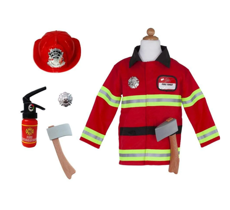 FIREFIGHTER WITH ACCESSORIES