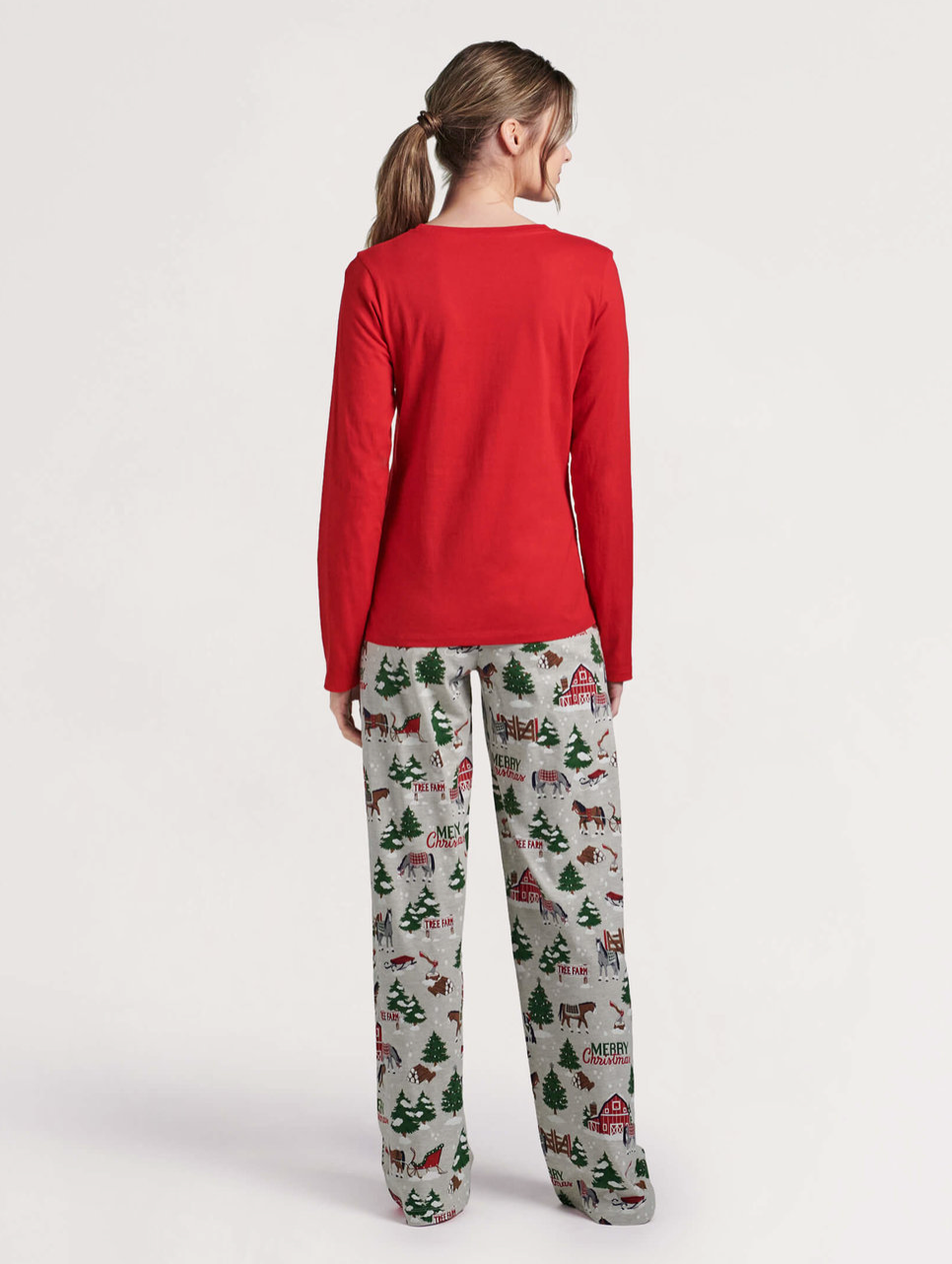 Country Christmas Women's Jersey Pajama Pant