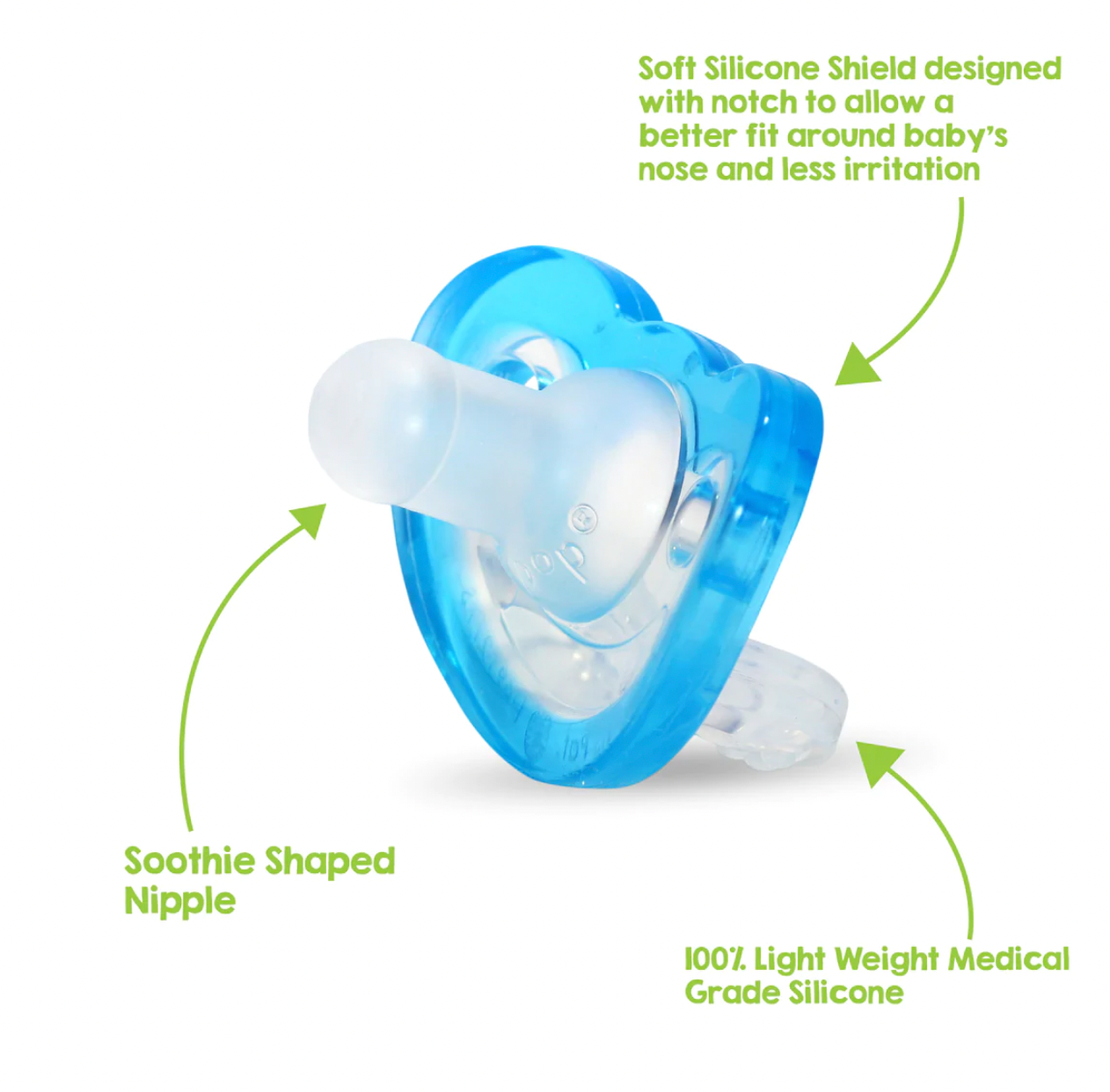 Blue JollyPop Pacifier 2pk