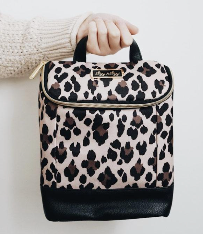 Leopard Chill Like A Boss Bottle Bag