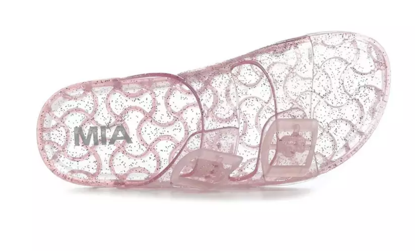 Mia Little Jewell Pink Translucent Slide
